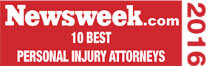 Newsweek.com - 10 Best Personal Injury Attorneys