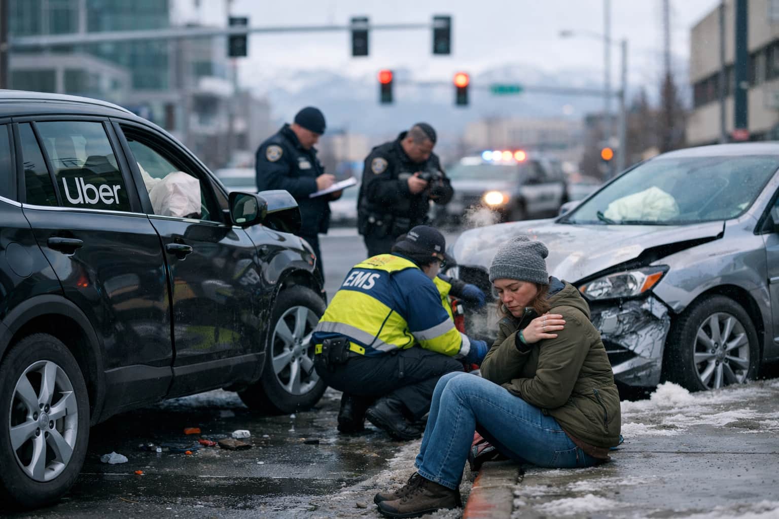 injured-rideshare-passenger-uber-lyft-anchorage-accident-scene Injured rideshare passenger after Uber accident in Anchorage