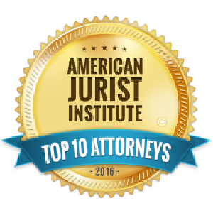 2016 American Jurist Institute Top 10 Attorneys